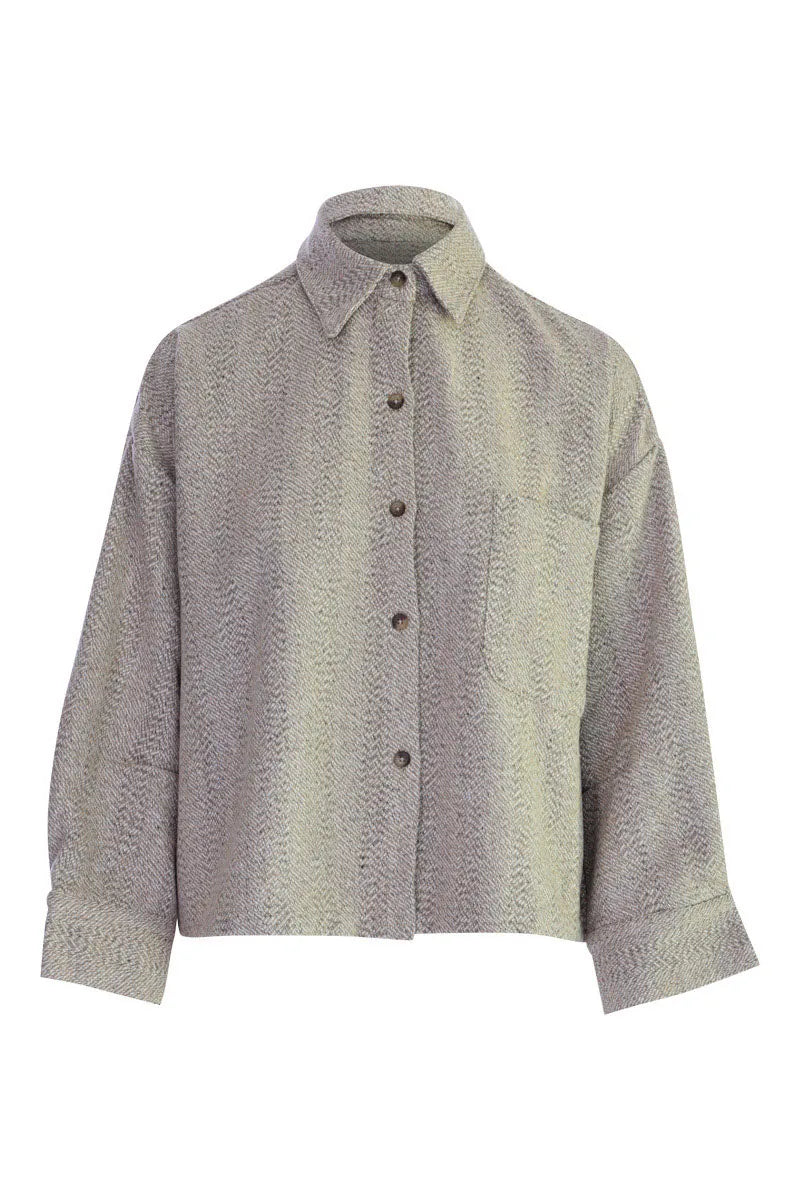 Henry wool jacket Sand