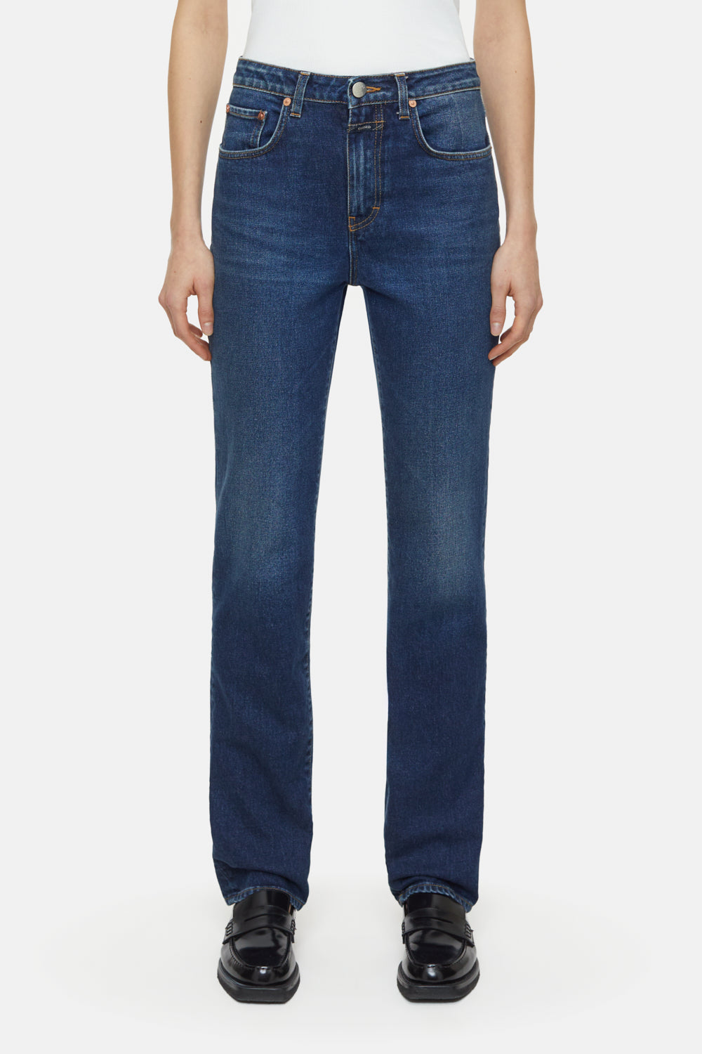 C22008 Jaylen jeans Dark denim