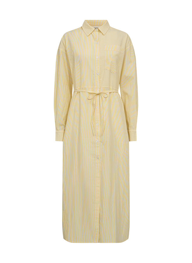 Harriet Maxi dress Yellow/white