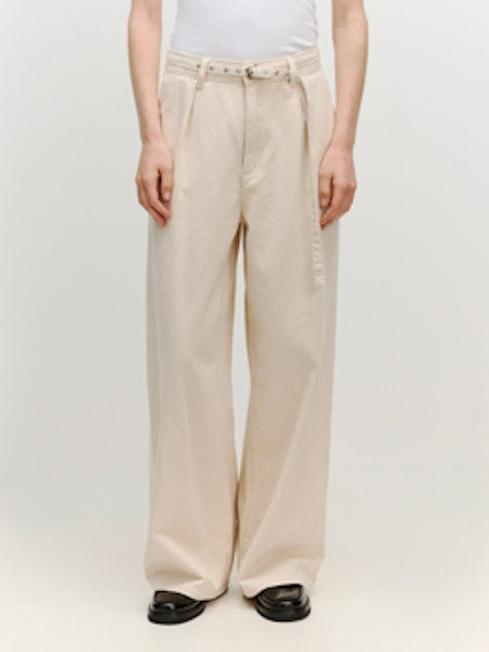 Juno Denim Trousers Naturel