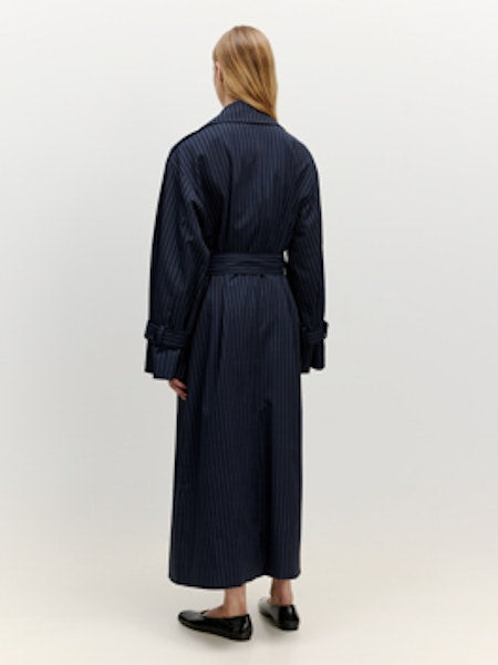 Oversize birgit trenchcoat Navy