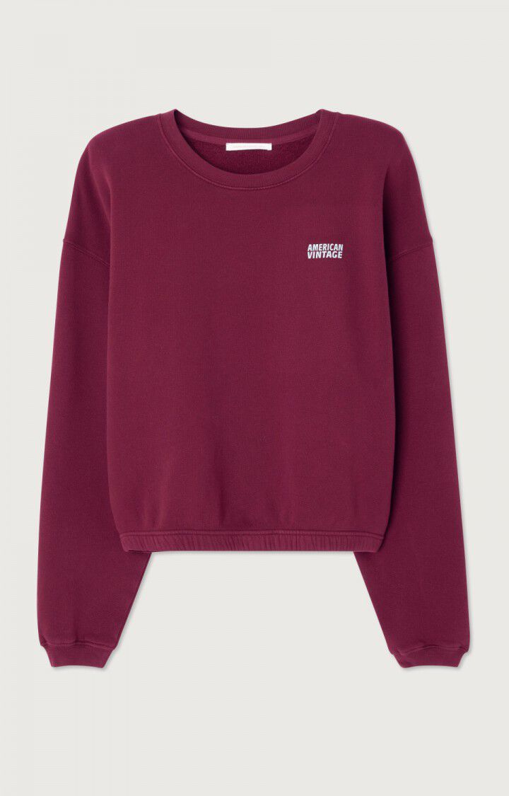 IZU03A Sweat Bordeaux Vine