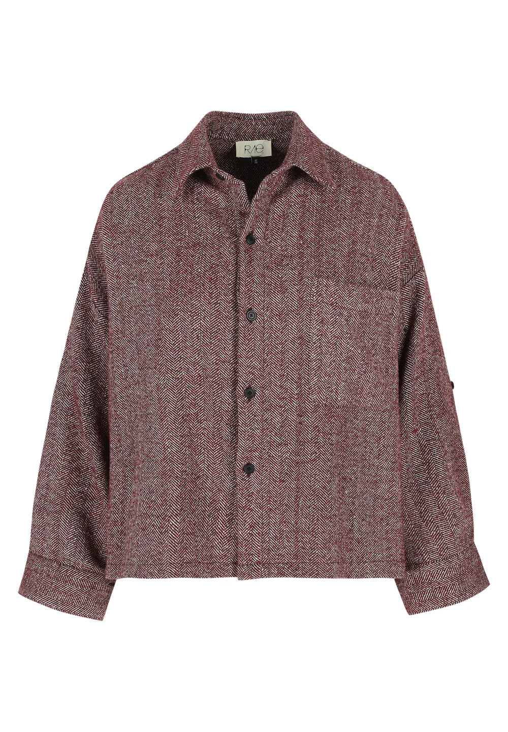 Henry wool jacket Dark cherry