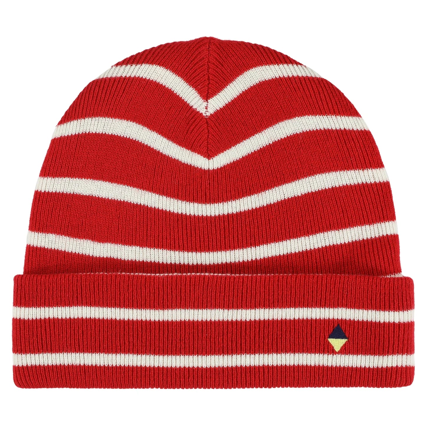 Beanie Stripe Red