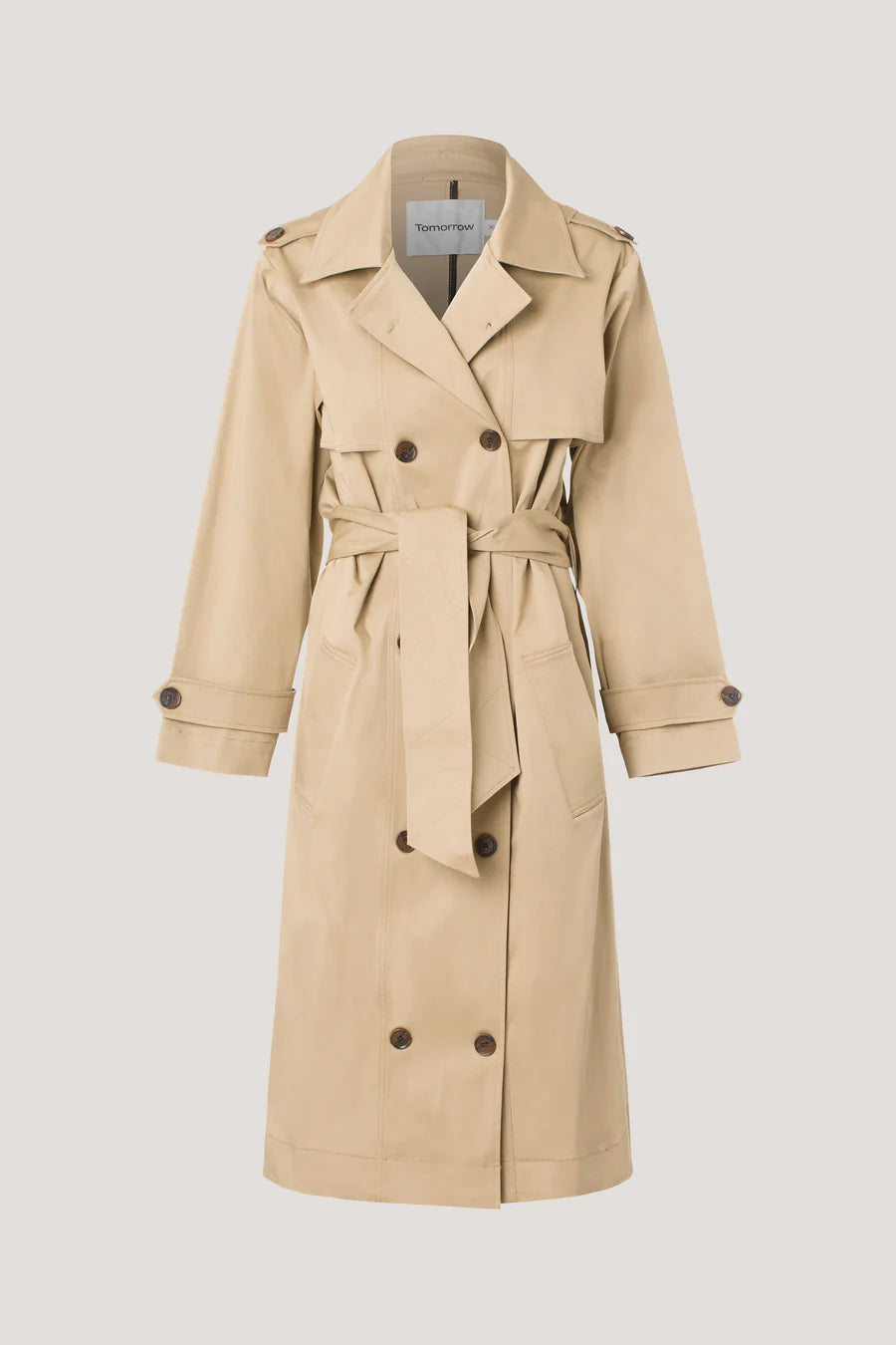 Trw Ellen trench coat Khaki