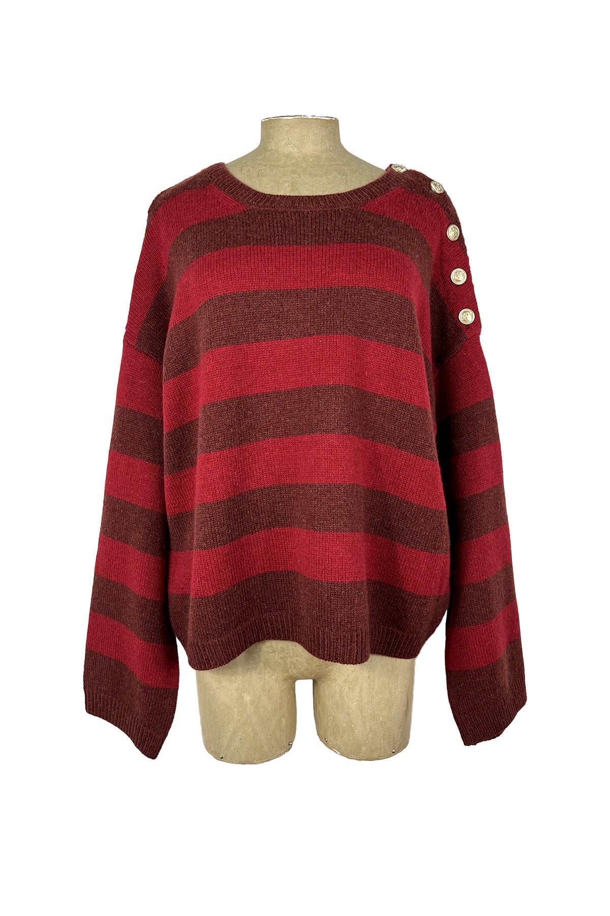 Zita Pull Red stripes